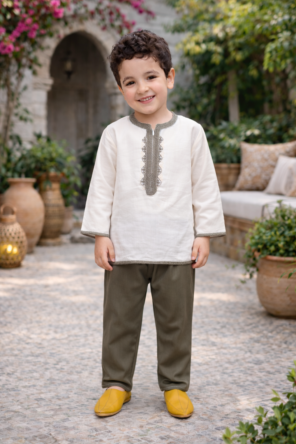 Jabador garçon Zaydoune Kaki | Ô p'tit beldi