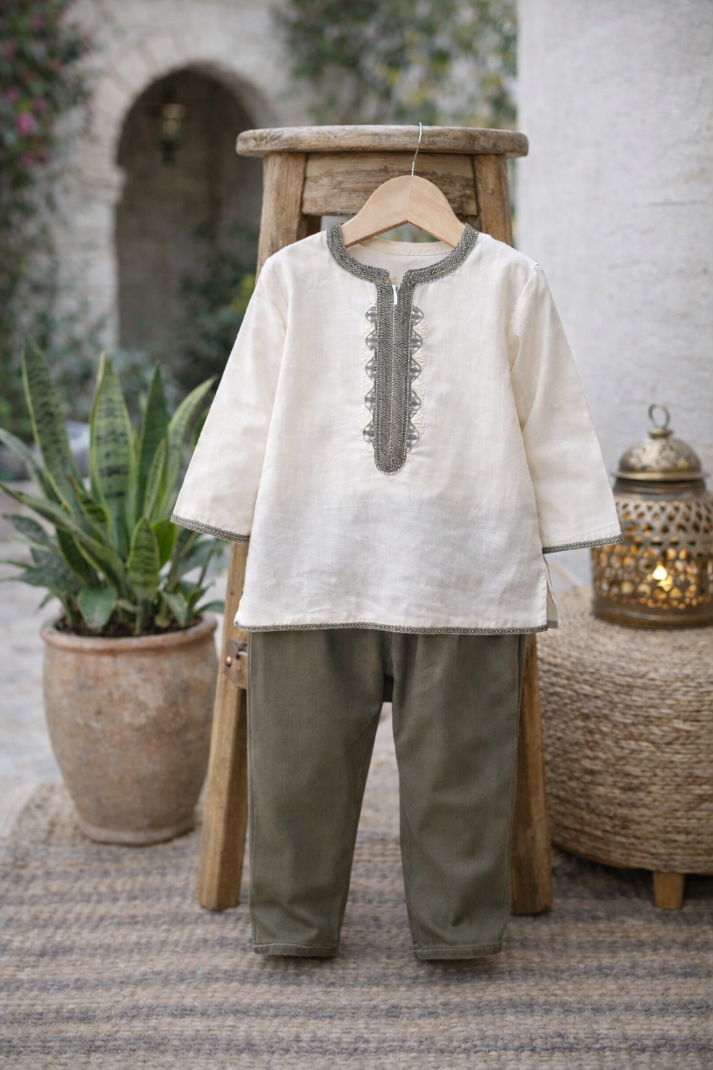 Jabador garçon Zaydoune Kaki | Ô p'tit beldi